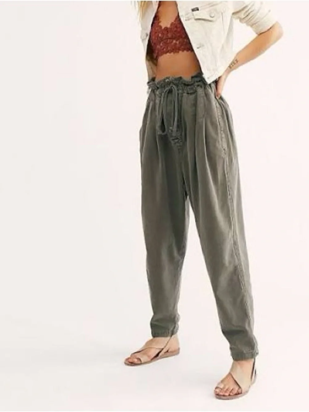FREE PEOPLE Margate Pleated Trouser!